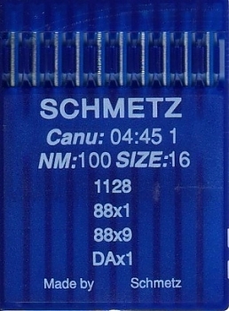 Иглы для промышленных машин Schmetz DAх1 SES №100